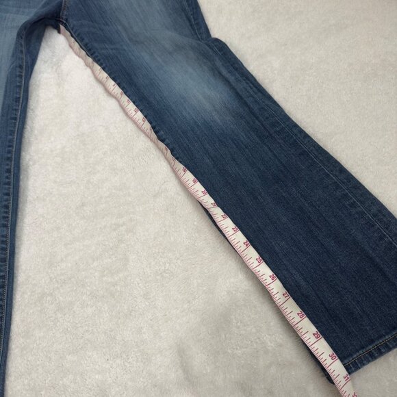 Lucky Brand Womens Handcrafted Medium Wash Straight Leg Jeans Size 6/28R premium - Picture 9 of 15